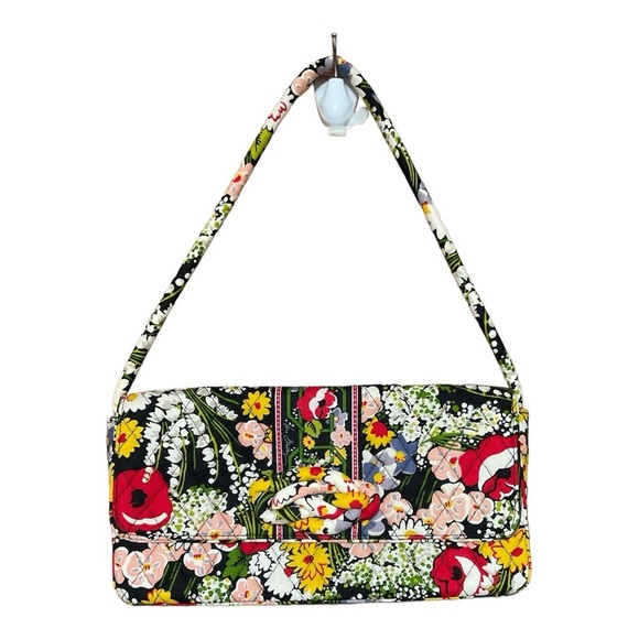 Vera Bradley Just A Clutch Poppy Fields - Picture 1 of 9